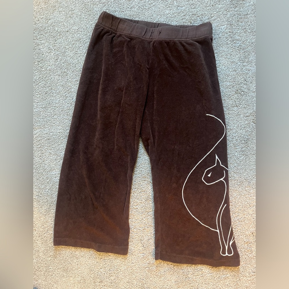 Brown Baby Phat Capris - size M